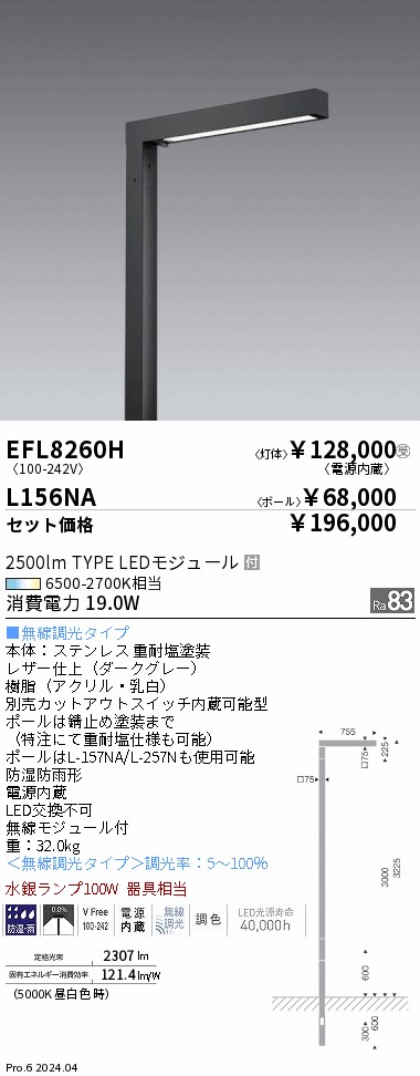 遠藤照明 品番詳細